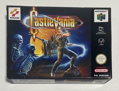 Lot 511 - CASTLEVANIA - NINTENDO 64 PAL version, video...