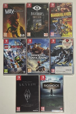 Lot 529 - A group of boxed NINTENDO SWITCH video games...