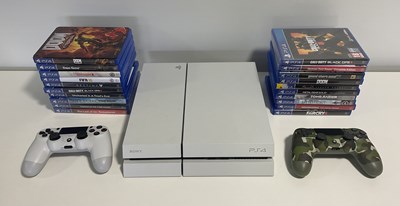 Lot 548 - An unboxed SONY PLAYSTATION 4 video game...