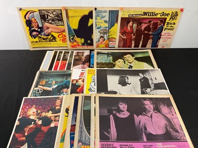 Lot 73 - LOBBY CARDS - c.250 vintage US lobby cards to...
