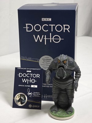 Lot 488 - DR WHO - A Robert Harrop WHO30 Solonian Mutant...