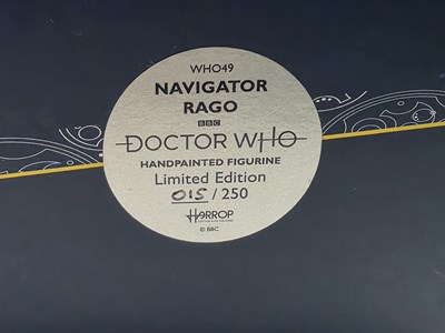 Lot 458 - DR WHO - A Robert Harrop WHO49 Navigator Rago...