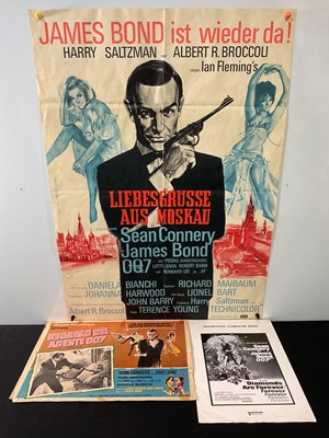Lot 404 - FROM RUSSIA WITH LOVE (1963) German A1 film...