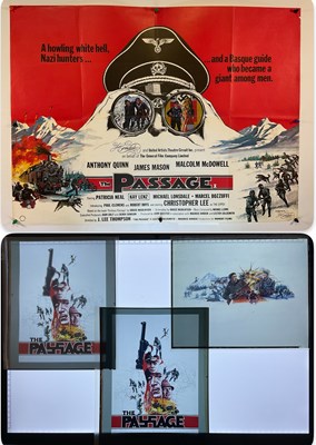 Lot 121 - THE PASSAGE (1979) UK Quad film poster...