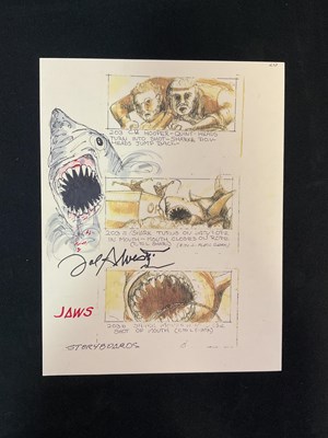 Lot 197 - JAWS - by Joe Alves - an official storyboard...