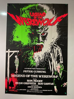 Lot 198 - LEGEND OF THE WEREWOLF (1972) UK one sheet...