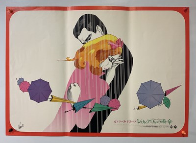 Lot 49 - UMBRELLAS OF CHERBOURG (1964) Japanese B2 film...
