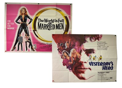 Lot 112 - YESTERDAY'S HERO (1979) and THE WORLD IS FULL...