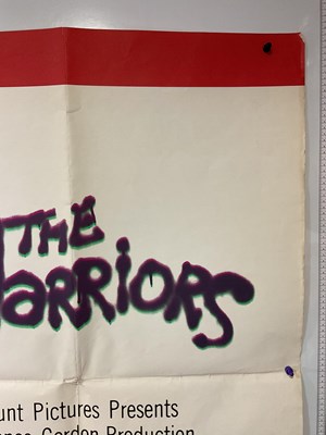 Lot 178 - WARRIORS (1979) US Subway poster (45" x 60")...
