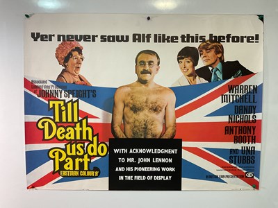 Lot 359 - TILL DEATH DO US PART (1969) UK Quad film...