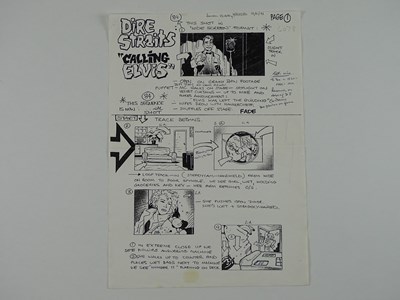 Lot 134 - DIRE STRAITS - 'Calling Elvis' (1991) - The...