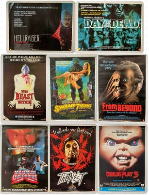 Lot 215 - A host of Horror video posters - titles...