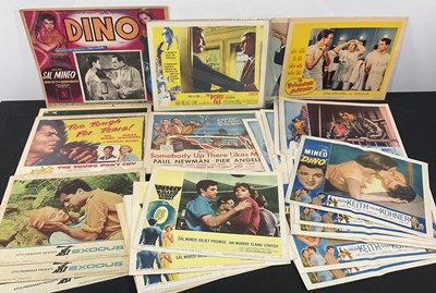 Lot 95 - A selection of lobby cards to include THE...