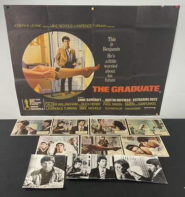 Lot 348 - THE GRADUATE (1968) UK quad film poster for...