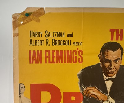Lot 413 - DR NO (1962) UK Quad film poster for the...