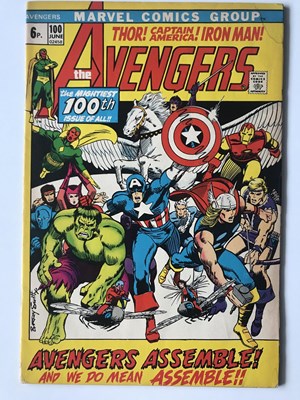 Lot 44 - AVENGERS # 100 (1972 - MARVEL - Pence Copy) -...