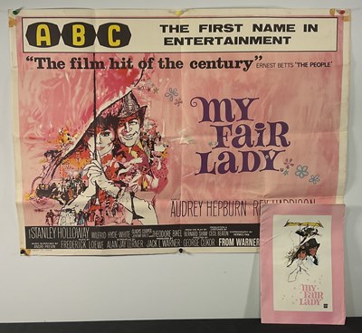 Lot 53 - MY FAIR LADY (1964) UK quad film poster, ABC...