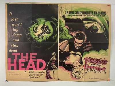 Lot 205 - THE HEAD and PLAYGIRLS AND THE VAMPIRE (1960)...