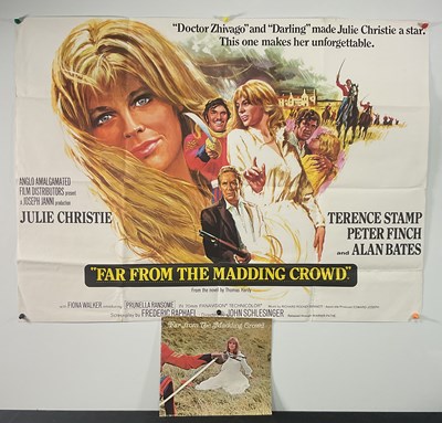 Lot 74 - FAR FROM THE MADDING CROWD (1967) UK quad...