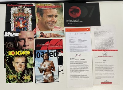 Lot 393 - A selection of James Bond related ephemera...