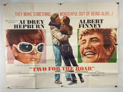 Lot 360 - TWO FOR THE ROAD (1967) UK quad film poster...