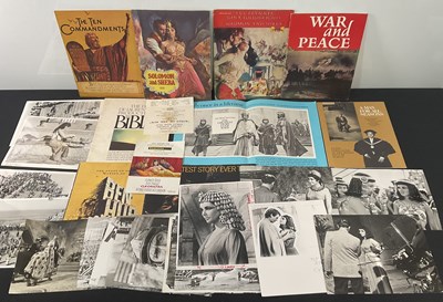 Lot 372 - A selection of black and white stills and...