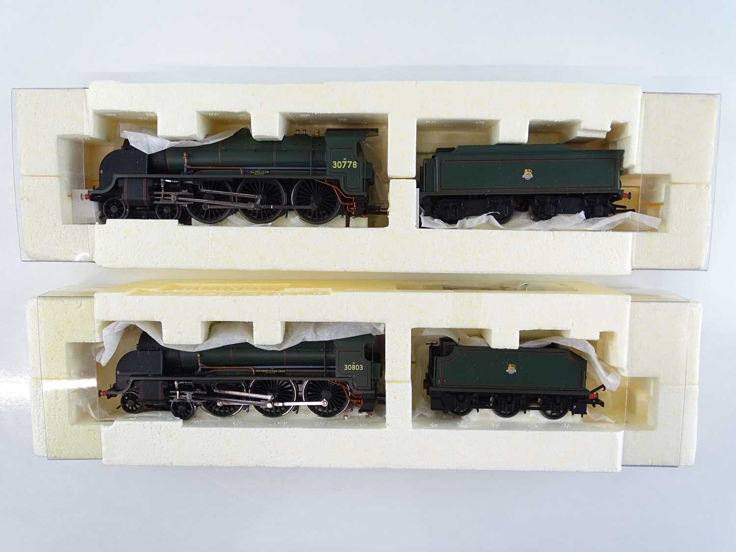 Lot 313 - A pair of HORNBY Class N15 steam locomotives