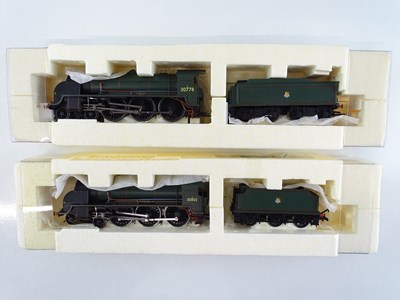 Lot 313 - A pair of HORNBY Class N15 steam locomotives...