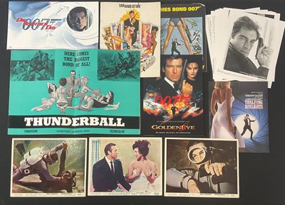 Lot 402 - JAMES BOND advertising ephemera comprising a...