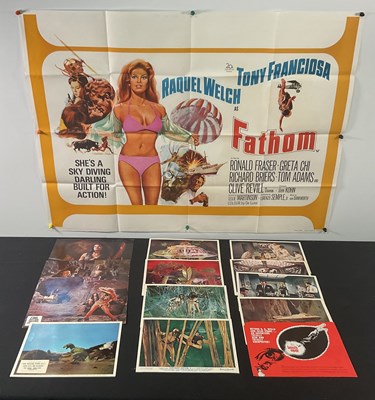 Lot 127 - RAQUEL WELCH lot comprising a FATHOM (1967) UK...