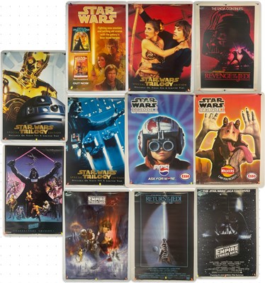 Lot 378 - A collection of 29 STAR WARS commercial,...