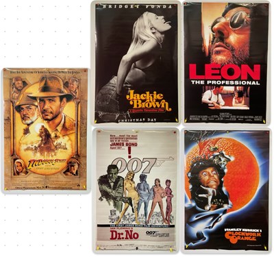 Lot 93 - A group of commercial film posters comprising...