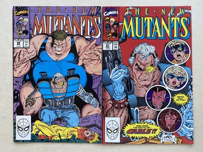 Lot 443 - NEW MUTANTS # 87 & 88 (1990 FIRST PRINTS -...