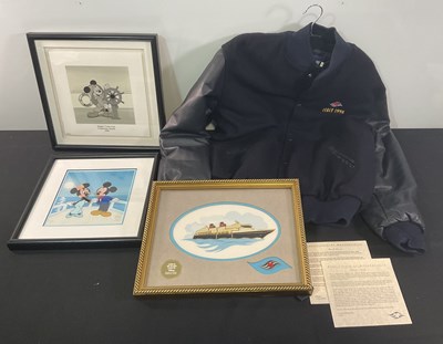 Lot 290 - A DISNEY MAGIC Cruise Ship Crew Jacket from...