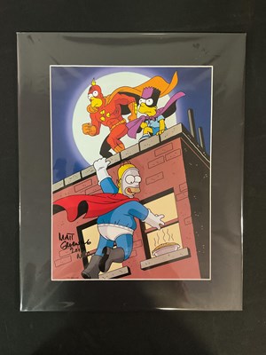 Lot 565 - THE SIMPSONS - A print of a scene from The...