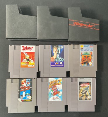 Lot 524 - A group of unboxed NINTENDO (NES) video games...