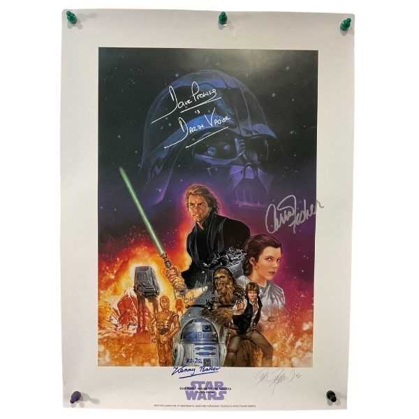 Lot 577 - STAR WARS: A HEROES ALLIANCE artist proof...