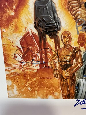 Lot 577 - STAR WARS: A HEROES ALLIANCE artist proof...
