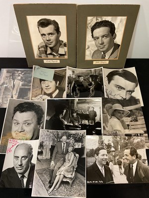 Lot 576 - A selection of signed black and white...