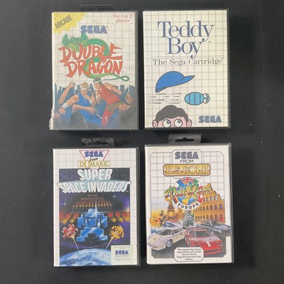 Lot 539 - A group of boxed SEGA MASTER SYSTEM video...