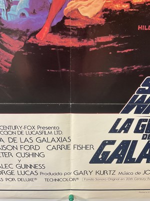 Lot 391 - STAR WARS: A NEW HOPE (1977) Spanish language...