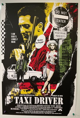 Lot 47 - TAXI DRIVER (2017) Alternative movie poster by...