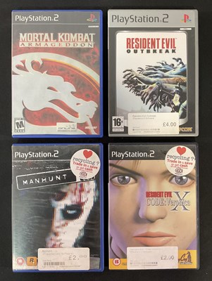 Lot 509 - A group of 4 horror video games for the...