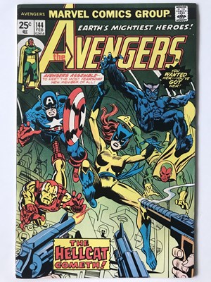 Lot 45 - AVENGERS # 144 (1976 - MARVEL - Cents Copy) -...