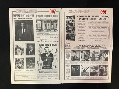 Lot 405 - FROM RUSSIA WITH LOVE (1963) UK Exhibitors...