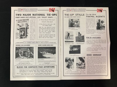 Lot 405 - FROM RUSSIA WITH LOVE (1963) UK Exhibitors...