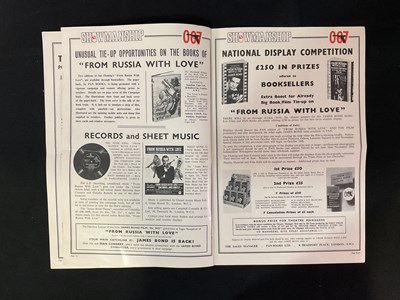 Lot 405 - FROM RUSSIA WITH LOVE (1963) UK Exhibitors...