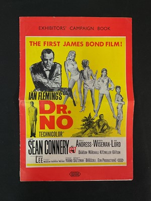 Lot 412 - DR. NO (1962) UK Exhibitors' campaign book...