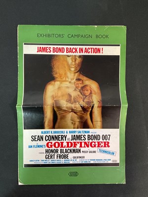 Lot 408 - GOLDFINGER (194)) UK Exhibitors' campaign book...