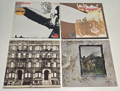 Lot 2 - A group of four LED ZEPPELIN vinyl record LP's...